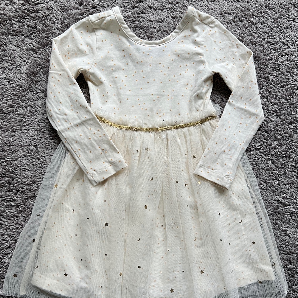 Hanna Andersson Tulle Cotton dress